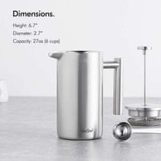 VonShef Aparati za kavu za 6 šalica