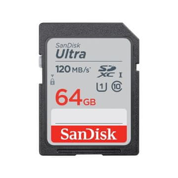 SanDisk Ultra 64GB SDXC memorijska kartica 140MB/s