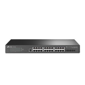 TP-Link JetStream TL_SG3428X 24-Port Gigabit L2+ Switch × 4 10GE SFP+ utor