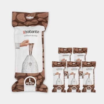 Brabantia Vreće Perfect Fit 45L X 20 kom x 6