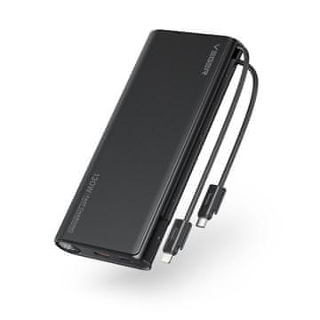 VEGER Prijenosna baterija TC130 25000 mAh, crna