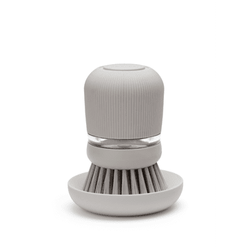 Brabantia četka za posuđe s dozirnikom sapuna, siva