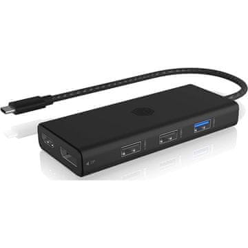 IcyBox IB-DK4011-CPD docking stanica s Power Delivery 100W