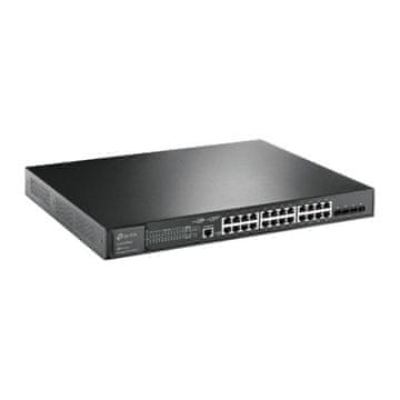 TP-Link JetStream 24-Port Gigabit PoE+ prekidač s 4-Port 10GE SFP+ L2+