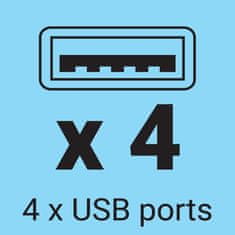 Sandberg USB-C 13-v-1 Travel Dock priključna stanica za prijenosnike
