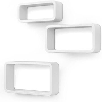 Songmics Set od 3 plutajućih polica