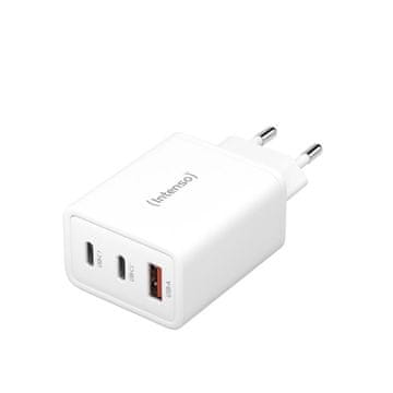 Intenso 65W GaN napajanje s priključkom 2xUSB-C i 1xUSB-A W65ACC