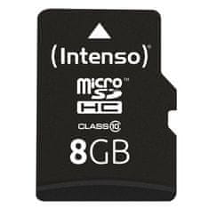 Intenso 8GB microSDHC Class 10 25MB/s memorijska kartica