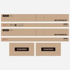 Songmics Stranski senčnik 160 x 350 cm antracit, GSA165G02