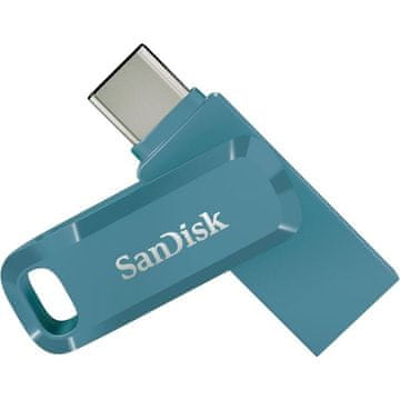 SanDisk 128GB Ultra Dual Drive Go USB-C/A 3.2 USB ključ (siva)