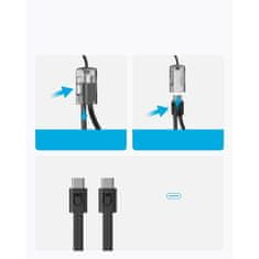 Anker Powerbank 20000 mAh, 30W s priloženim USB-C kablom, crn