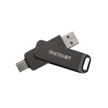 Patriot 512GB 100MB/s Rage R550 USB 3.2 + USB-C flash disk