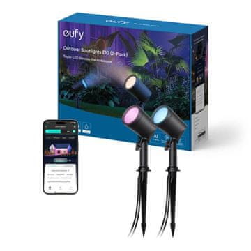 Anker Eufy vanjske dekorativne RGB svjetiljke E10, 2-pack