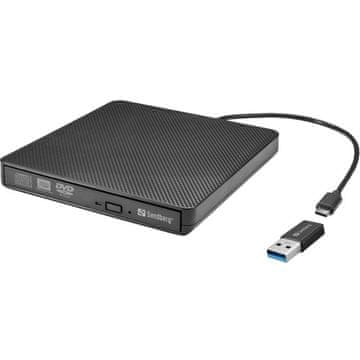 Sandberg USB-C/A DVD Drive vanjski DVD pogon