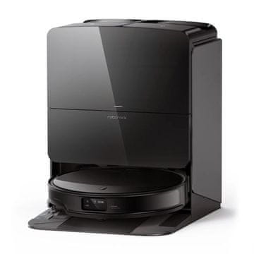 Roborock Saros 10R s samočistilnom stanicom, crna