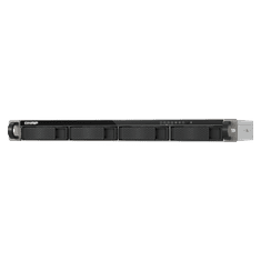 Qnap NAS poslužitelj za 4 diska, 1U rack, 4GB RAM, 2,5Gb mreža