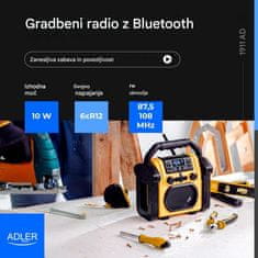 Adler Radio s funkcijom Bluetooth