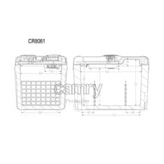 Camry Prijenosni hladnjak 40L