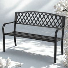 Aga Metalna vrtna klupa MR2004 127x60x87 cm