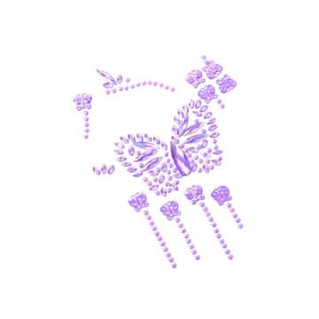 Aga4Kids Samoljepljivi kamenčići DS8113Y