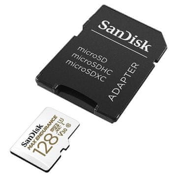 SanDisk MAX ENDURANCE microSDXC 128GB + SD adapter