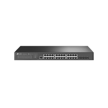 TP-Link JetStream 24-Port 2.5GBASE-T L2+ Upravljano stikalo s 4 10GE SFP+ portovima