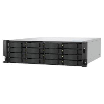 Qnap NAS poslužitelj za 16 diskova, rack 3U; 32GB RAM, 10Gb mreža