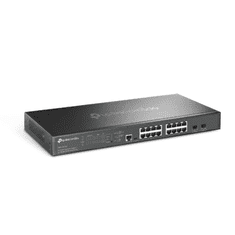 TP-Link 16-Port 2.5G i 2-Port 10GE SFP+ L2+ Upravljano stikalo / stikalo s 8-Port PoE+