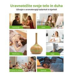 ANJOU Aromaterapijski difuzor svjetla les ADA023-L