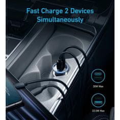 Anker 323 auto punjač 52,5 W