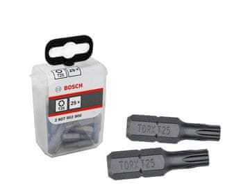Bosch Nastavak, oštrica, vrh T25 25MM izvedeni 25 kom - B 2607002800