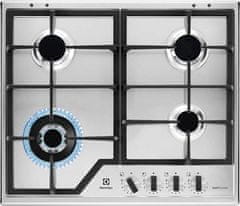Electrolux KGS64362XX 600 SlimLine ugradbena plinska ploča za kuhanje