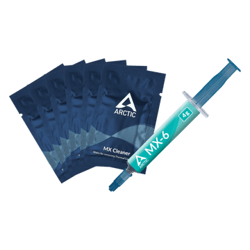 Arctic Krpice za čišćenje MX Cleaner + MX-6 4g termalna pasta