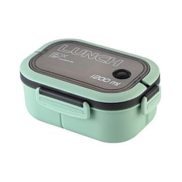 LIVEFY kutija za ručak s priborom za jelo Lunch 1.2l, zeleno