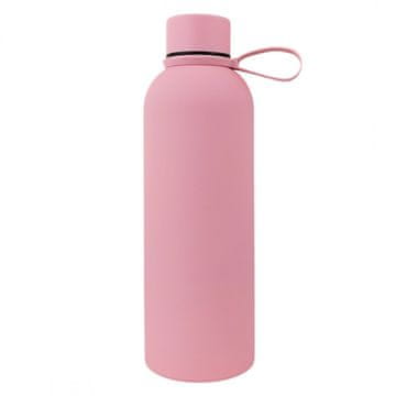 LIVEFY termosica Soft Touch 500 ml, svetloružičasta