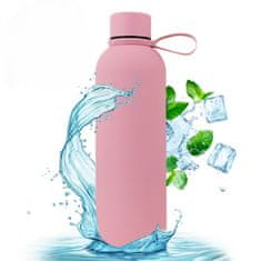 LIVEFY termosica Soft Touch 500 ml, svetloružičasta