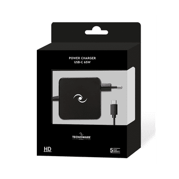 Tecnoware Univerzalni napajalnik USB-C 65W s Power delivery funkcijom
