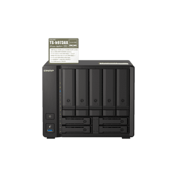 Qnap NAS poslužitelj za 9 diskova, 8GB RAM, 1x 10Gb, 2x 2.5Gb mreža