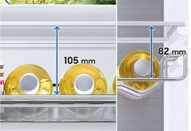 Samsung BRB80F26DEF0EO vgradni hladilnik