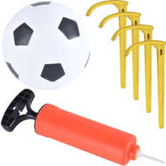 Trizand Nogometni gol s loptom, pumpom i sidrima, 120 x 40 x 80 cm