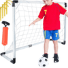 Trizand Nogometni gol s loptom, pumpom i sidrima, 120 x 40 x 80 cm