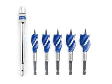 Irwin SET SVRDILA ZA DRVO BLUE GROOVE 6 X 5 DIJELOVA - I-1922007