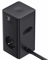 BASEUS stanica za punjenje, 6 priključaka 2xAC, 2xUSB, 2xUSB-C, 35W (E00023606113-00)
