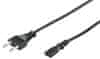 Kabel za napajanje CEE 7/16 - C7 1m