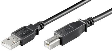 MicroConnect USB kabel A-B 2.0, 1,8m, crn 480Mbps