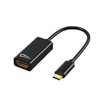 MicroConnect Adapter USB-C na HDMI, 0,15m 4K60Hz, Tanak dizajn