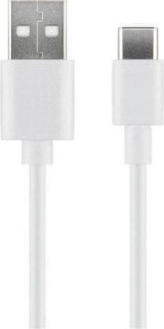 MicroConnect USB kabel C-A 2.0, 3m, bijeli 480Mbps