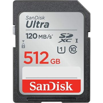 SanDisk Ultra 512GB SDXC memorijska kartica 150MB/s