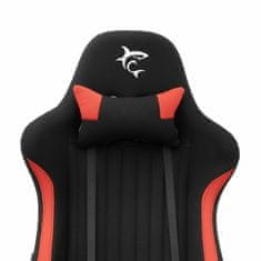 White Shark DARK DEVIL gejmerska stolica crno/crvena