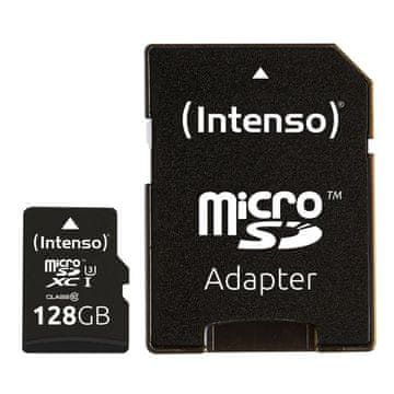 Intenso 128GB microSDXC UHS-I Class 10 Pro 90MB/s memorijska kartica